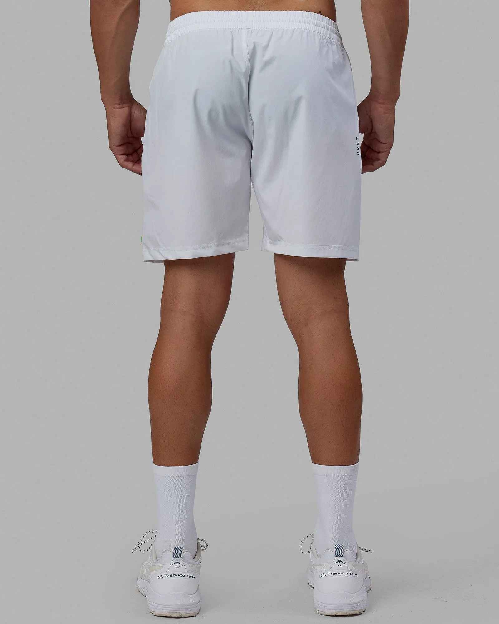 Rep 7'' Performance Short - White-Lime