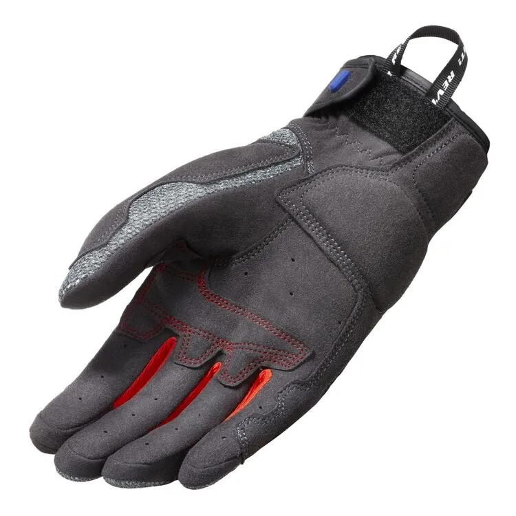 Rev'it! Volcano Gloves - Black Grey Red