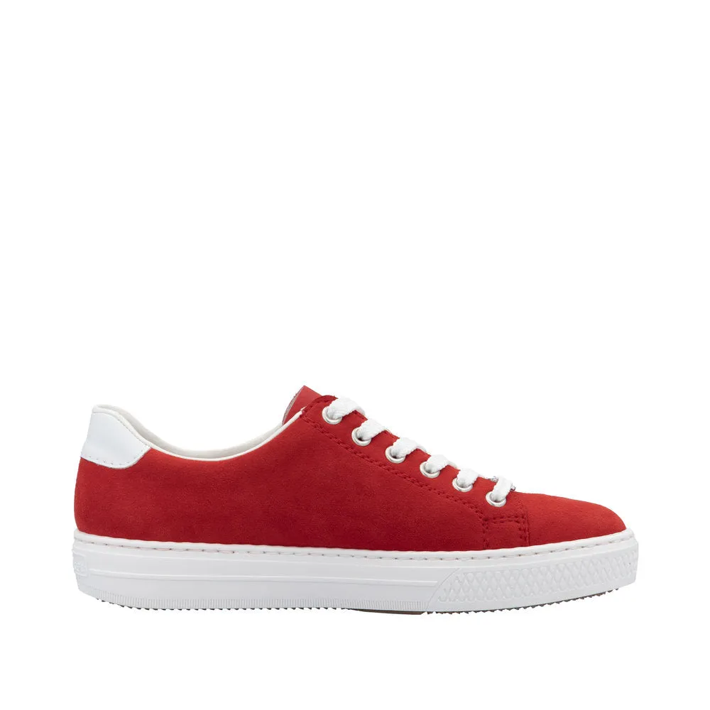Rieker - L59L1-33 - Scarlet/Weiss/Flamme - Shoes