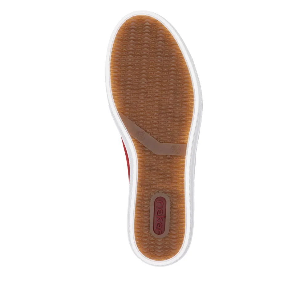 Rieker - L59L1-33 - Scarlet/Weiss/Flamme - Shoes