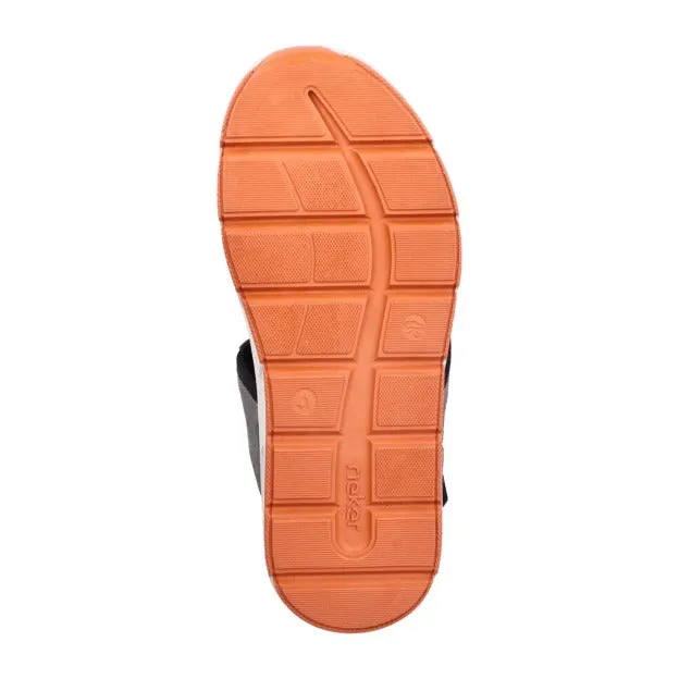 Rieker Mens Sandal with shock-absorbing sole 29151-42