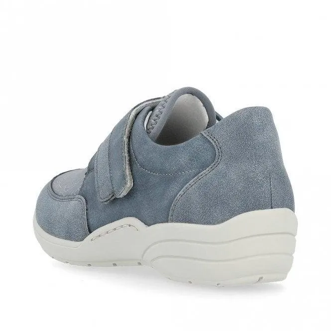 Rieker R7600-13 Lanea Womens Shoes - Blue Combination