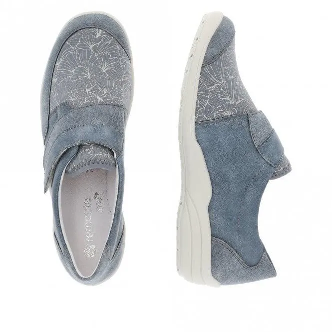 Rieker R7600-13 Lanea Womens Shoes - Blue Combination