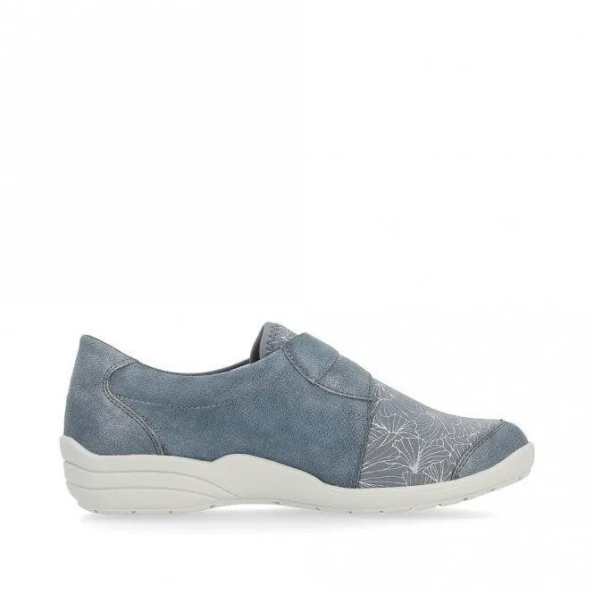 Rieker R7600-13 Lanea Womens Shoes - Blue Combination