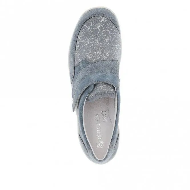 Rieker R7600-13 Lanea Womens Shoes - Blue Combination