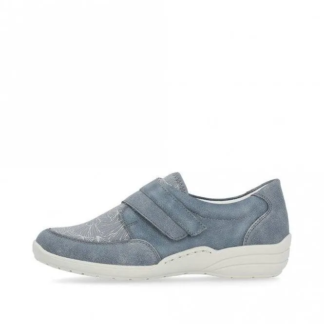 Rieker R7600-13 Lanea Womens Shoes - Blue Combination