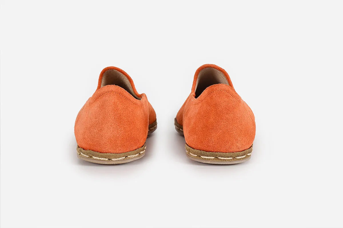 Saffron Handmade Suede Loafers (Men's)