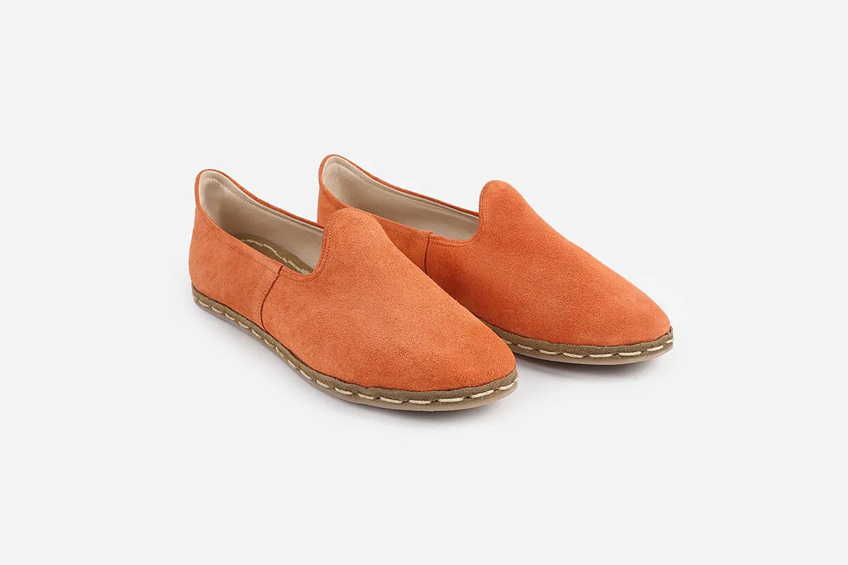 Saffron Handmade Suede Loafers (Men's)