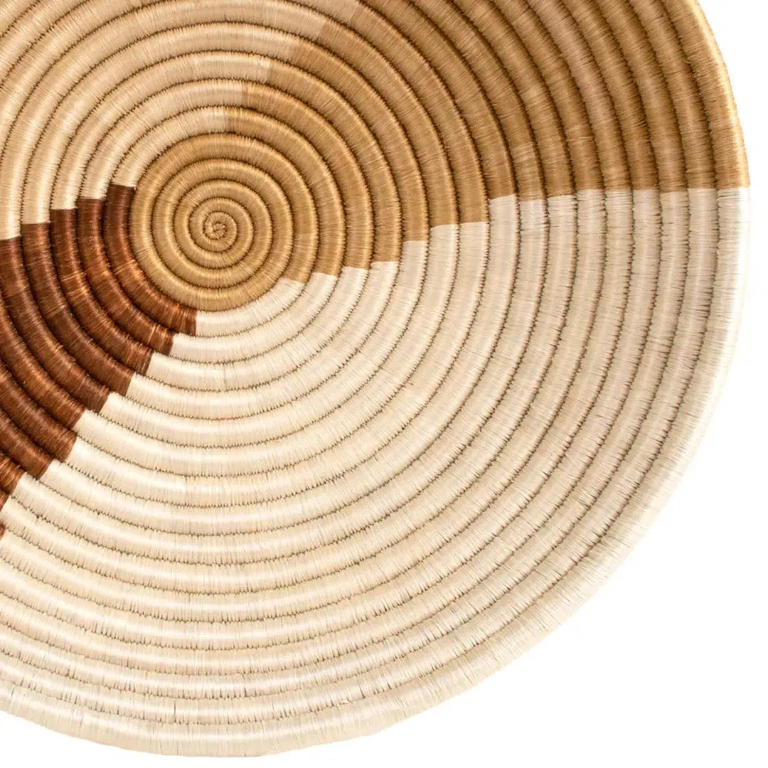 Sand Woven Bowl - 14"