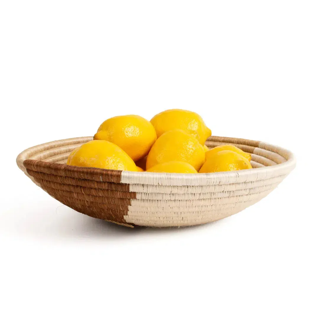 Sand Woven Bowl - 14"