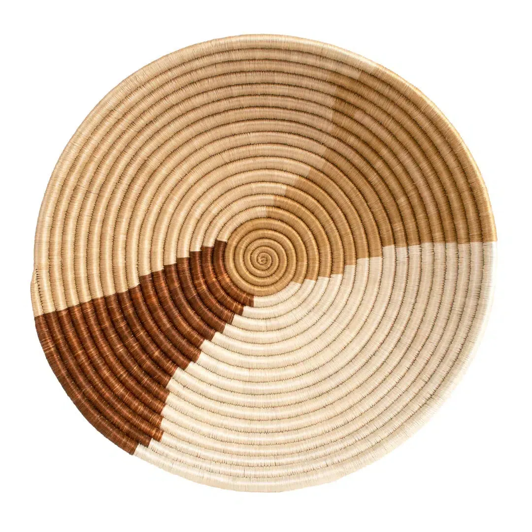 Sand Woven Bowl - 14"