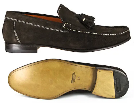 Santoni Brown Shoes – Size: 7.5 US / 6.5 UK