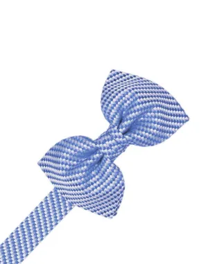 Sapphire Venetian Kids Bow Tie