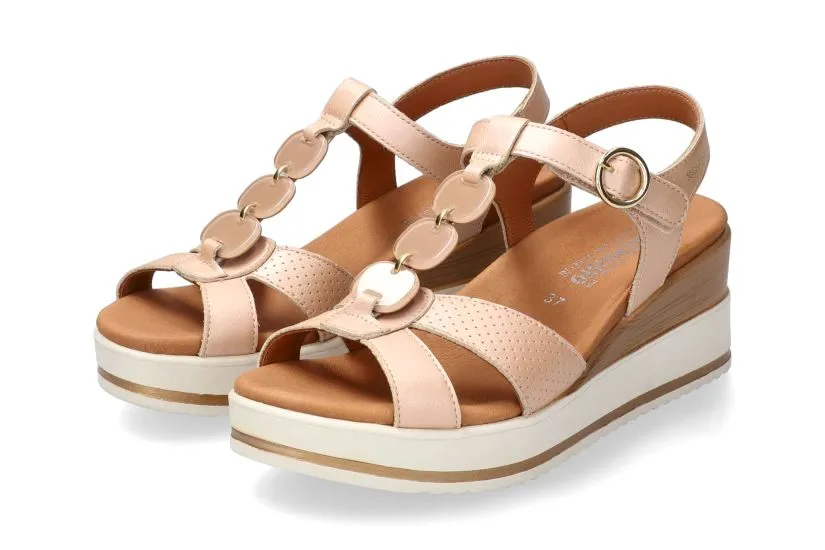 'Seline' women's sandal - light pink