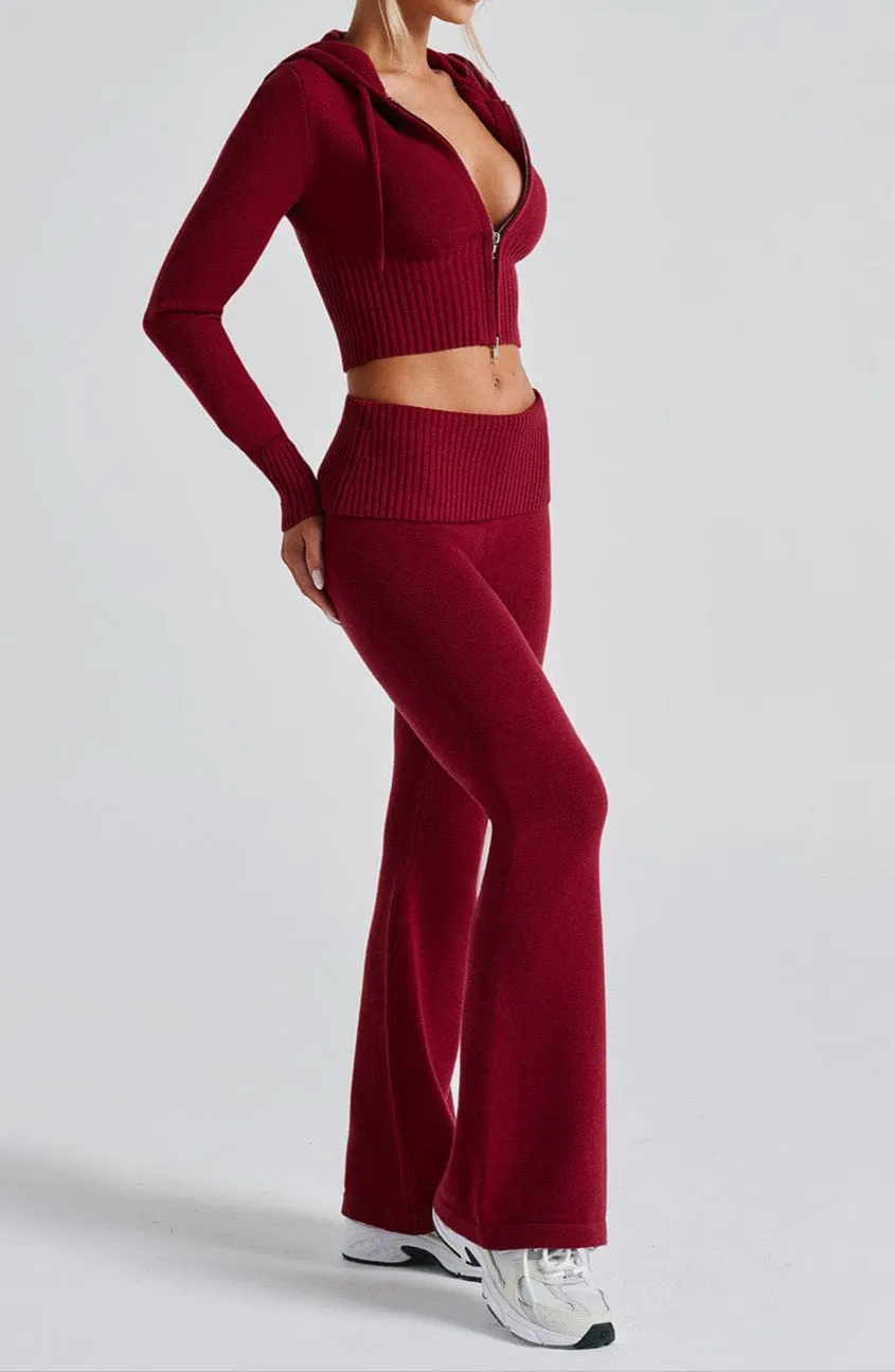 Siena Strickhose - Rot