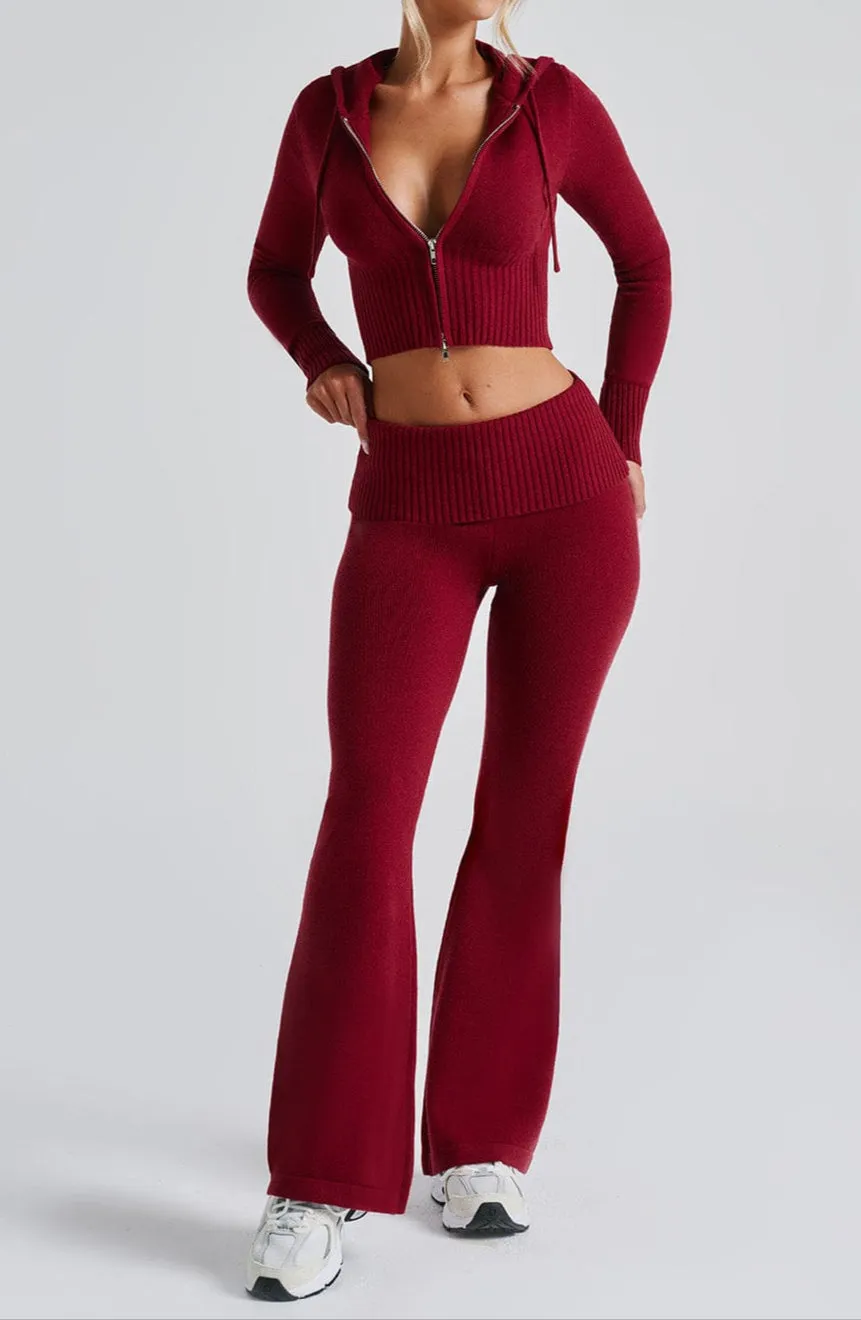 Siena Strickhose - Rot