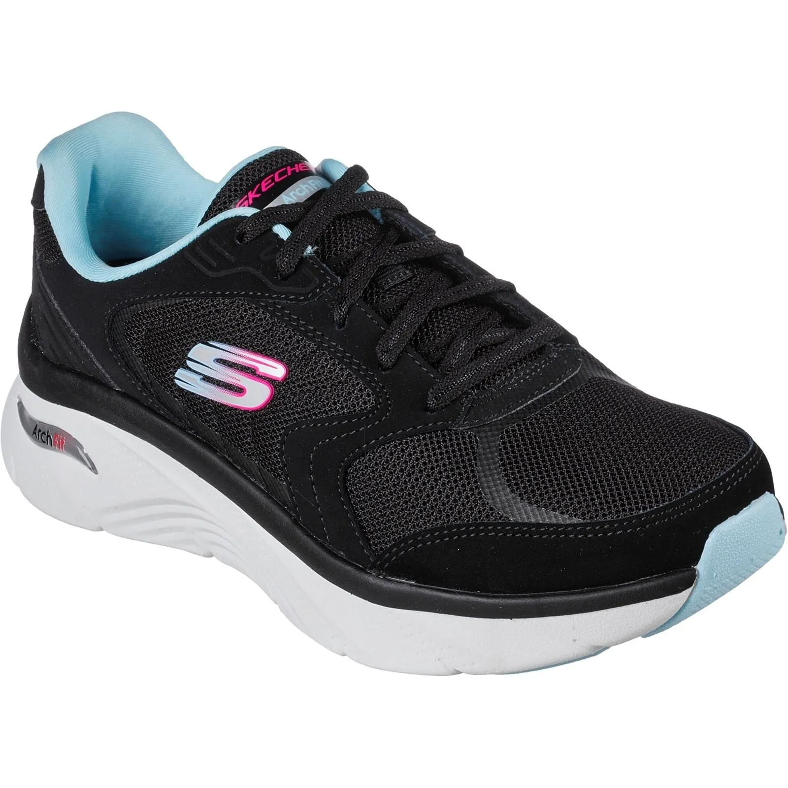 Skechers 149686 Arch Fit D'Lux Sneakers für Damen mit weiter Passform