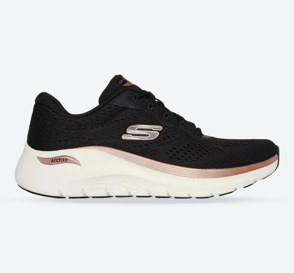 Skechers 150067 Arch Fit 2.0 Glow The Distance Sneakers für Damen mit weiter Passform