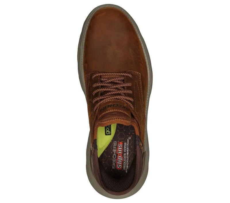 Skechers 205046 Slip-ins Garza Gervin Sneakers für Herren in weiter Passform - Dunkelbraun