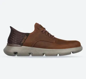 Skechers 205046 Slip-ins Garza Gervin Sneakers für Herren in weiter Passform - Dunkelbraun