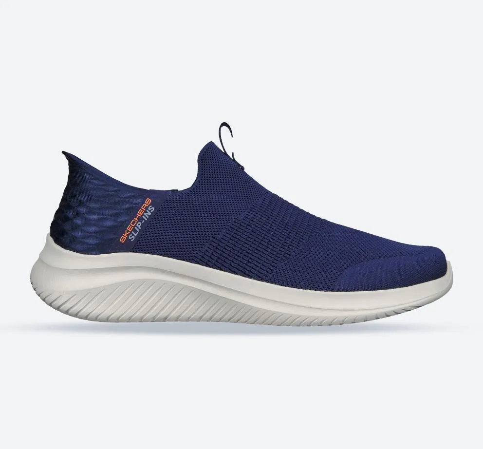Skechers 232450 Slip-ins Ultra Flex 3.0 Smooth Step Sneakers für Herren, weite Passform, Marineblau