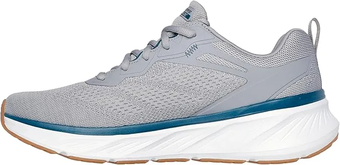Skechers Men's Edgeride Exxo  232836 Gray / Turquoise Sneaker