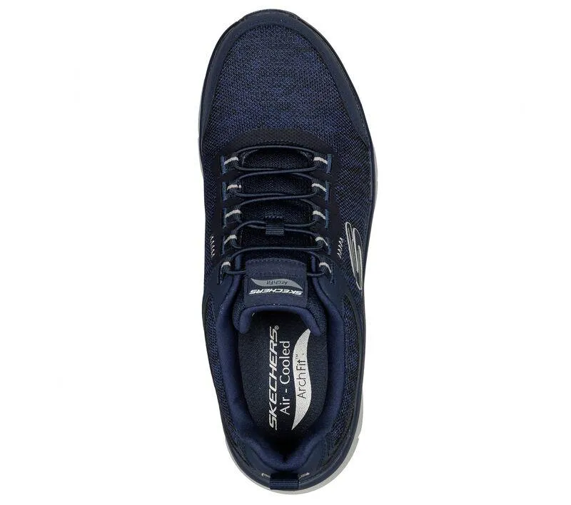 Skechers Relaxed Fit 232503 Arch Fit D'Lux Greeley Sneakers für Herren mit weiter Passform