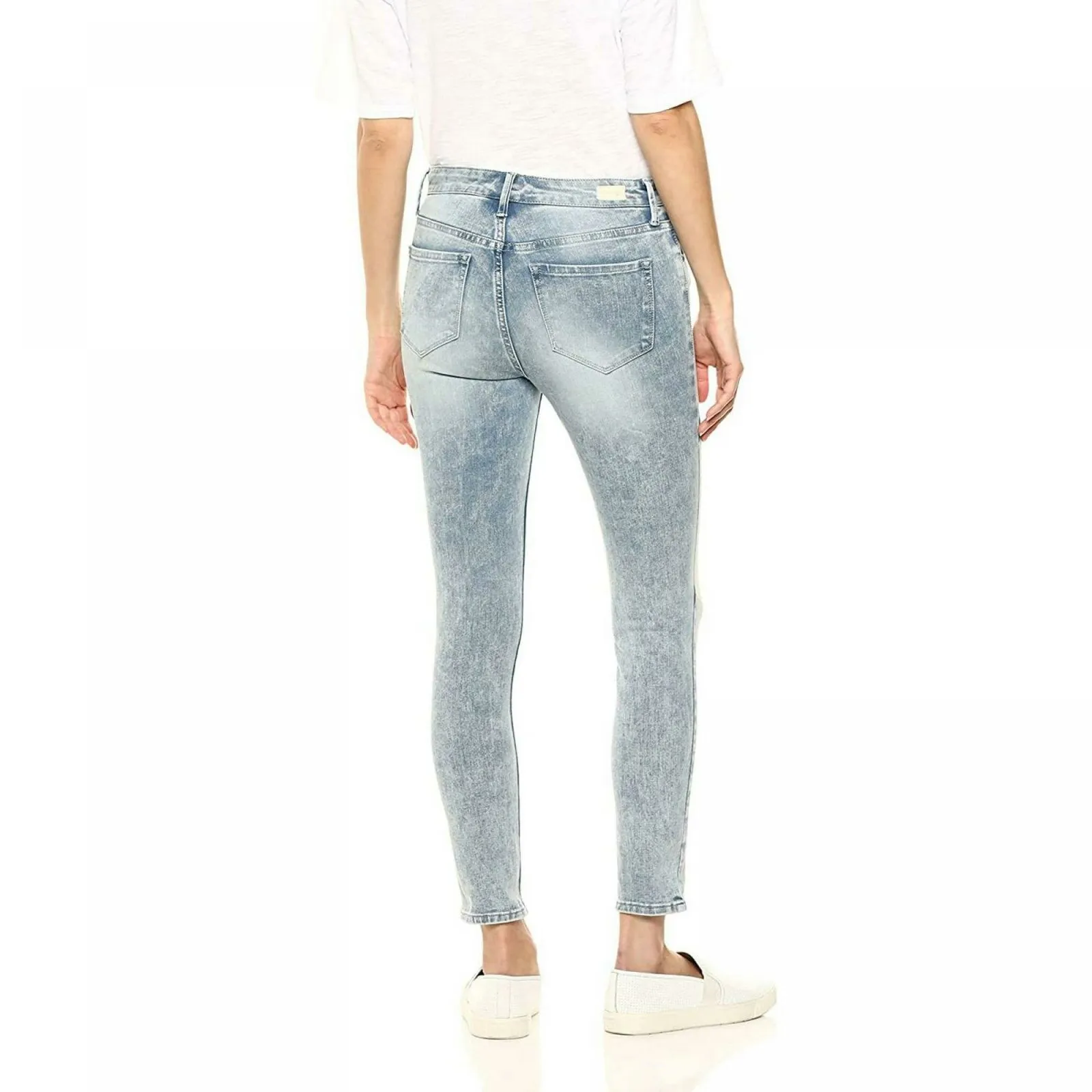 Skinnygirl Women's The Skinny Ankle Mid Rise Jeans Valence 28