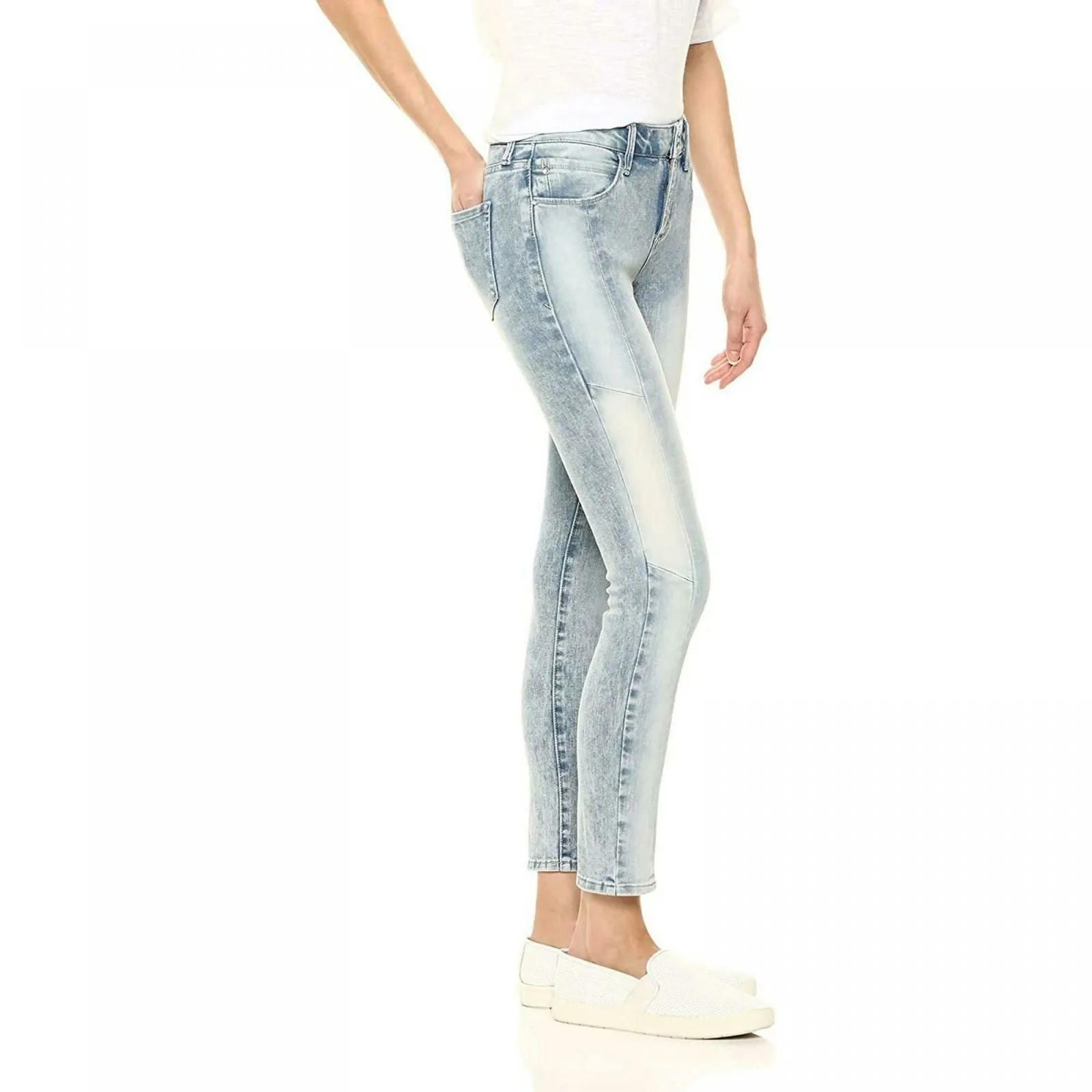 Skinnygirl Women's The Skinny Ankle Mid Rise Jeans Valence 28