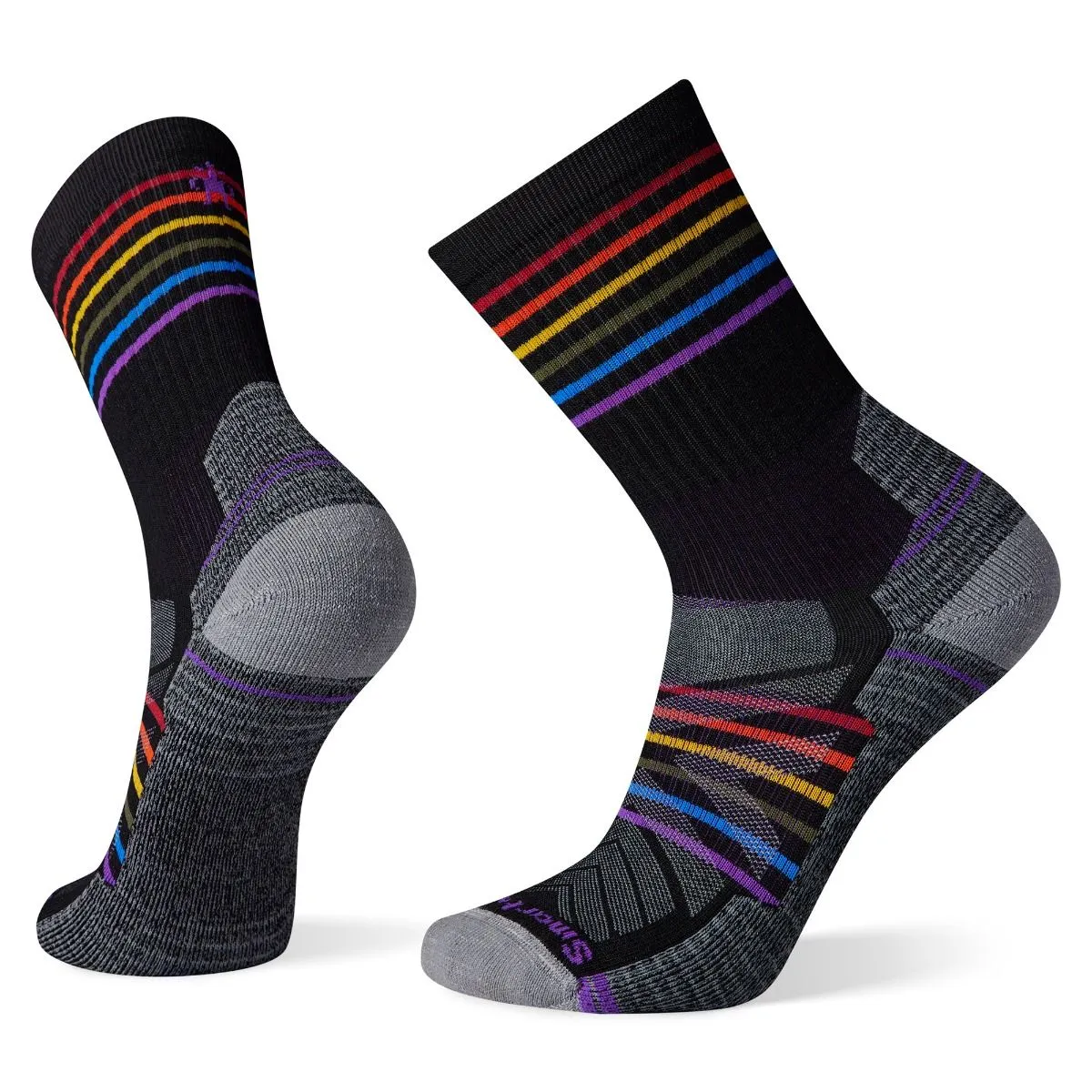 SmartWool Hike Light Cushion Pride Pattern Crew Socks