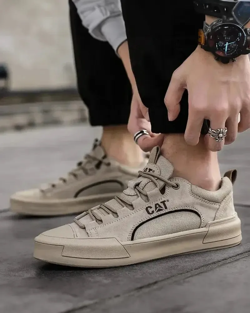 Sneakers en cuir CAT®