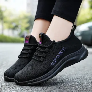 Soft and Breathable Women's Running Sneakers with Memory Foam