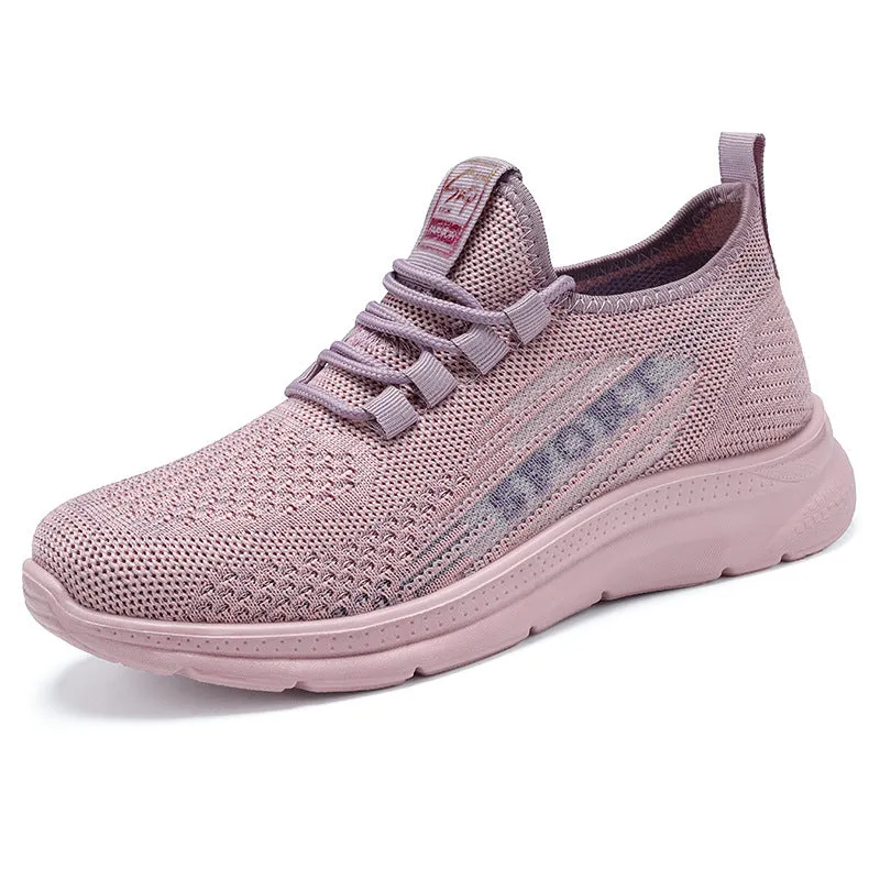 Soft and Breathable Women's Running Sneakers with Memory Foam