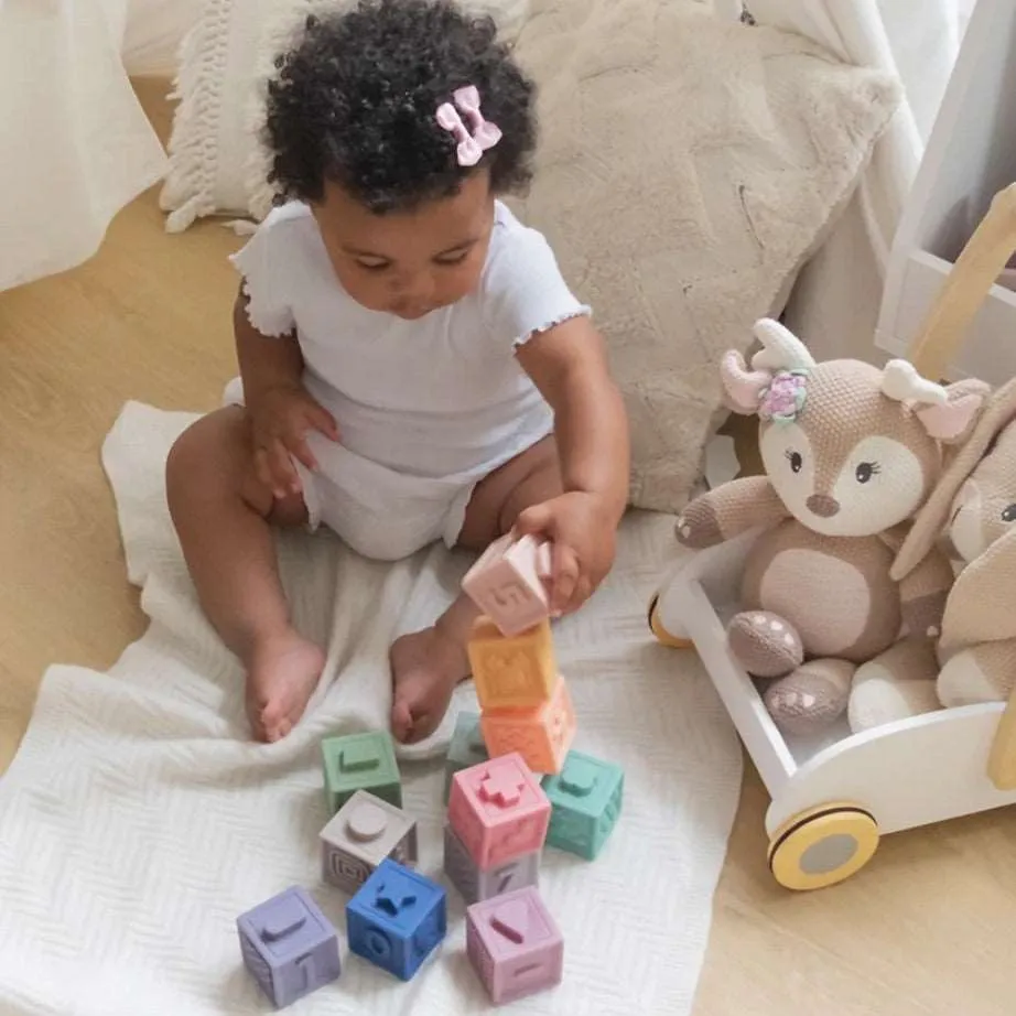 Soft Baby Building Blocks - Set of 12