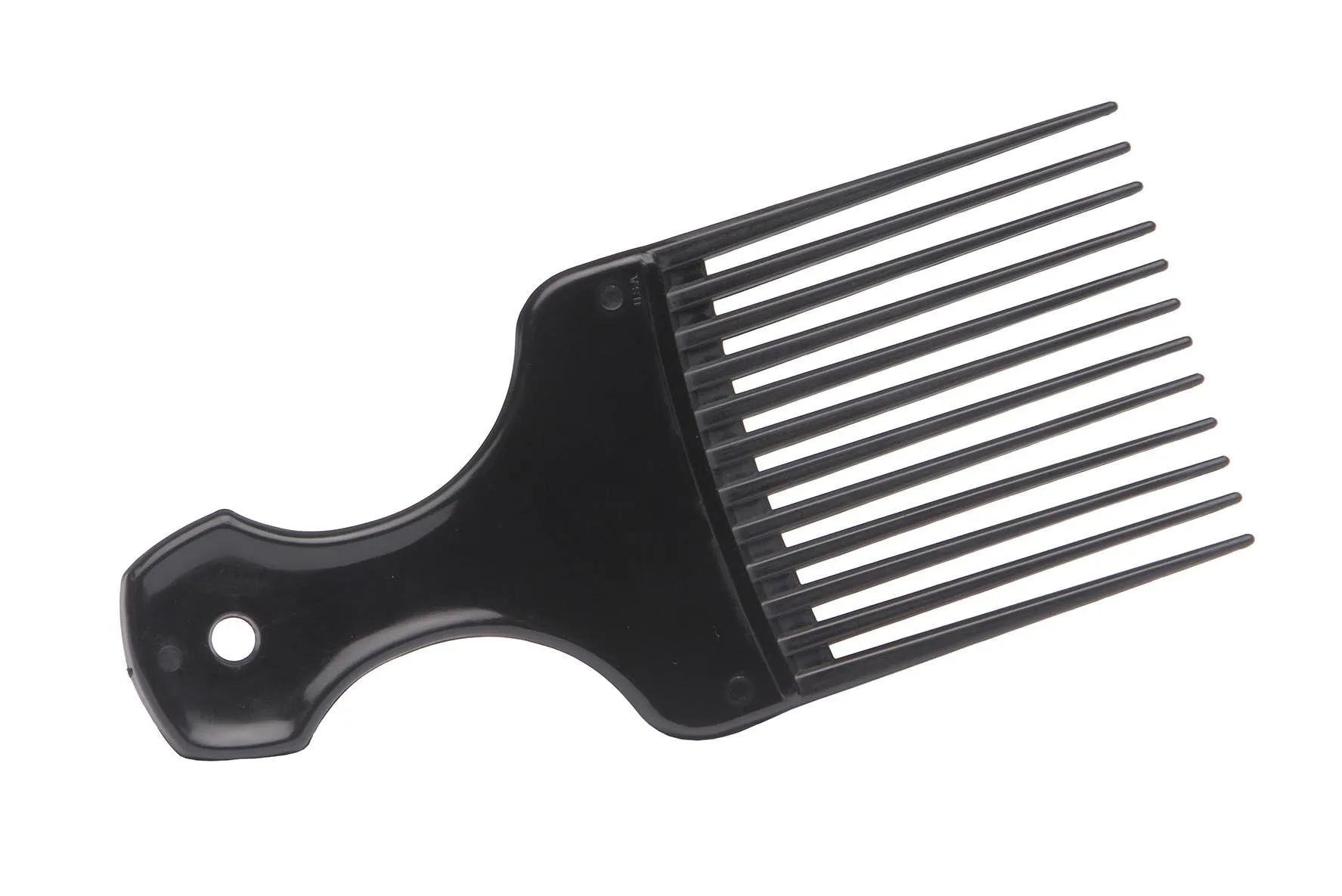 Soft Plastic Hair Styling Tools - Palm Brush, Styler Comb, Hair Pik, Pocket Comb & Hair Brush