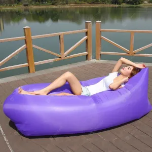 Square-headed Air Inflatable Travel Lazy Sofa
