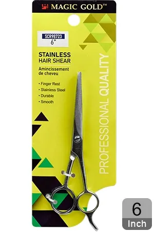 Stainless Hair Shear 6"