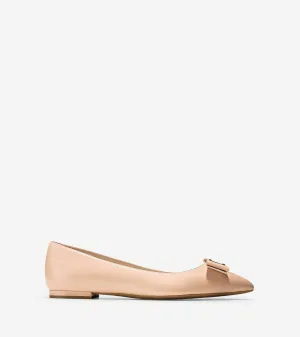 Tali Bow Skimmer Flat