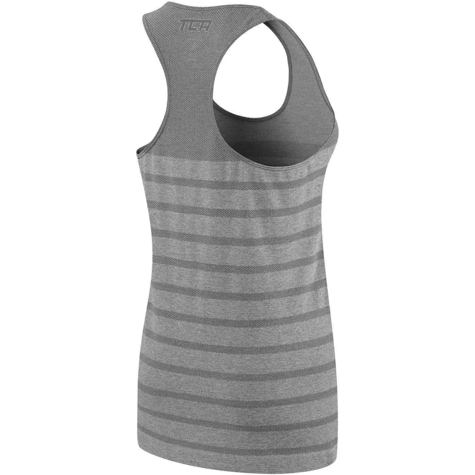TCA QuickDry Superknit Womens Running Vest Tank Top - Grey