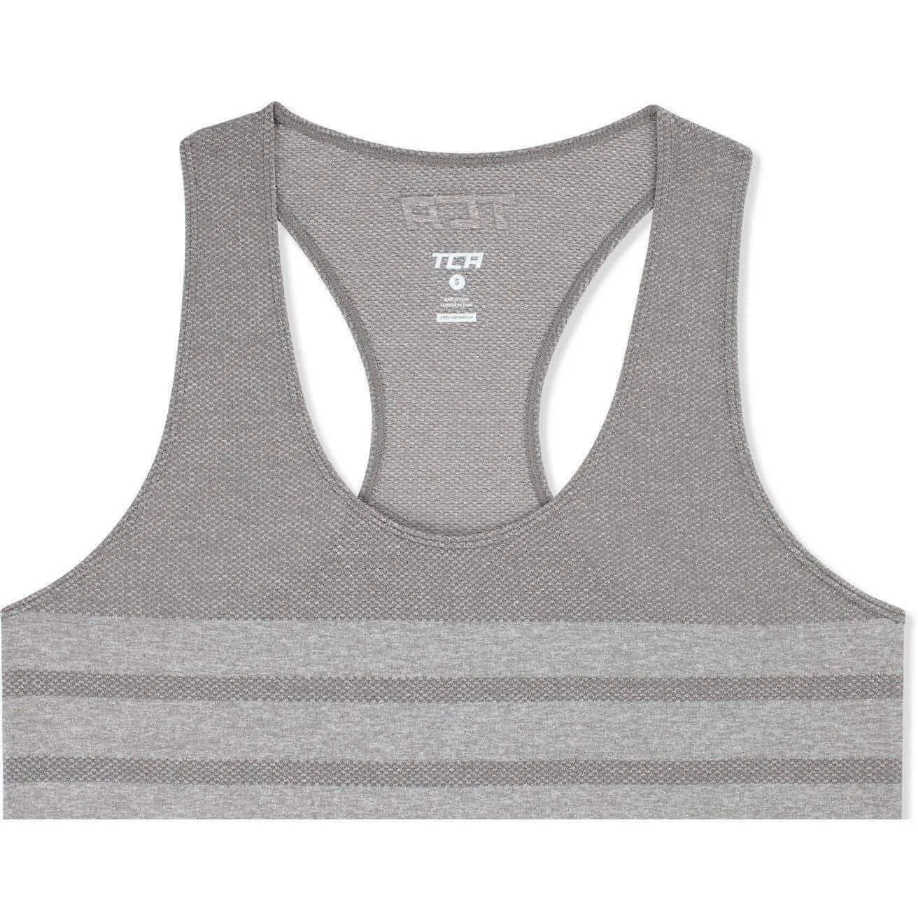TCA QuickDry Superknit Womens Running Vest Tank Top - Grey