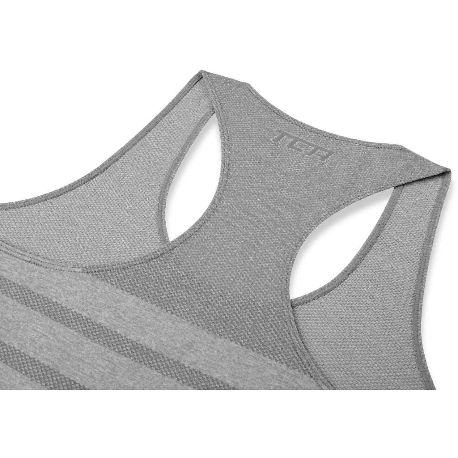 TCA QuickDry Superknit Womens Running Vest Tank Top - Grey