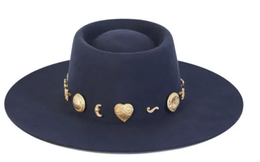 The Navy Cosmic Boater Hat