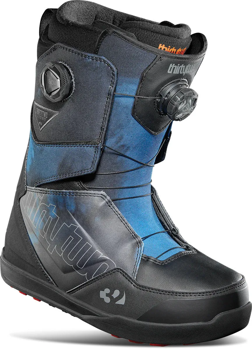 Thirtytwo Lashed Double Boa Snowboard Boots Mens Tie Dye