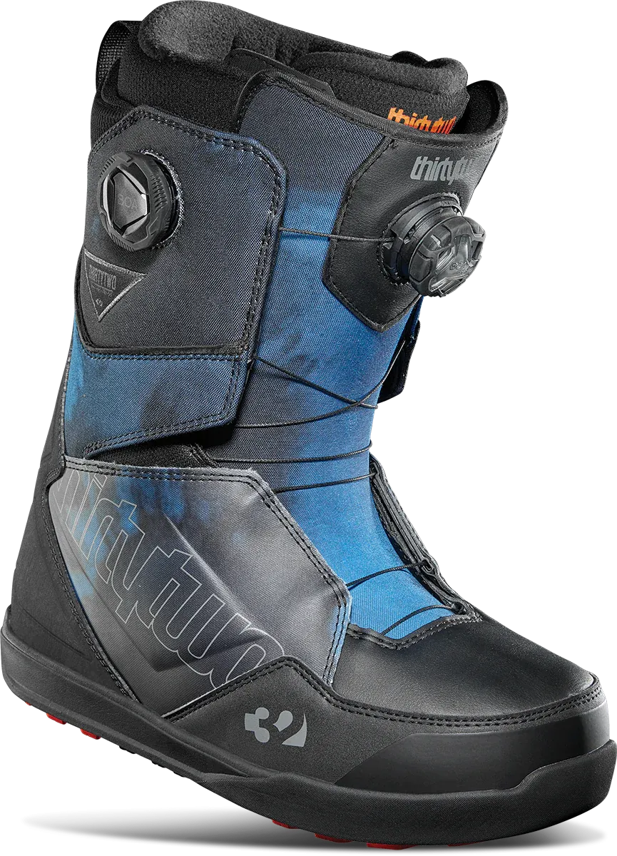 Thirtytwo Lashed Double Boa Snowboard Boots Mens Tie Dye