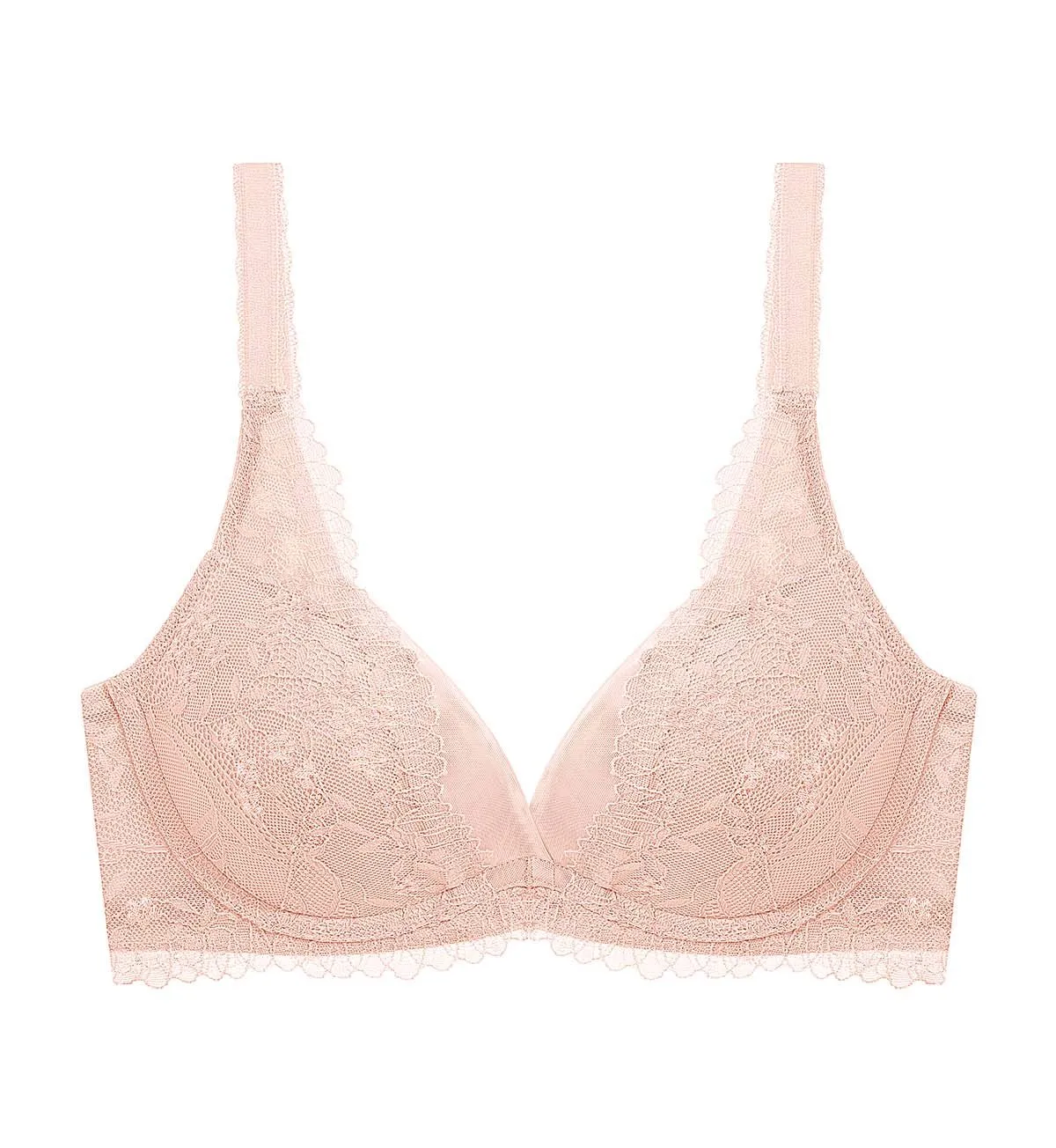 Tri-Air Lite Delight Wired Push Up Deep V Bra