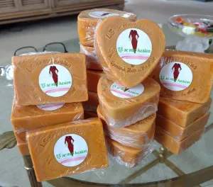 Turmeric Soap and Oil Set.