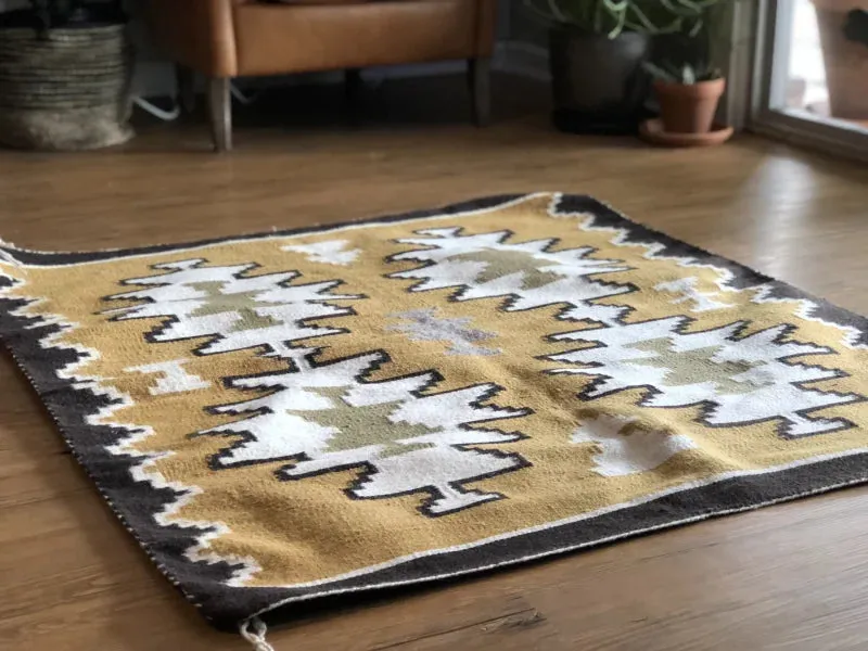 Two Grey Hills Rug | Vintage