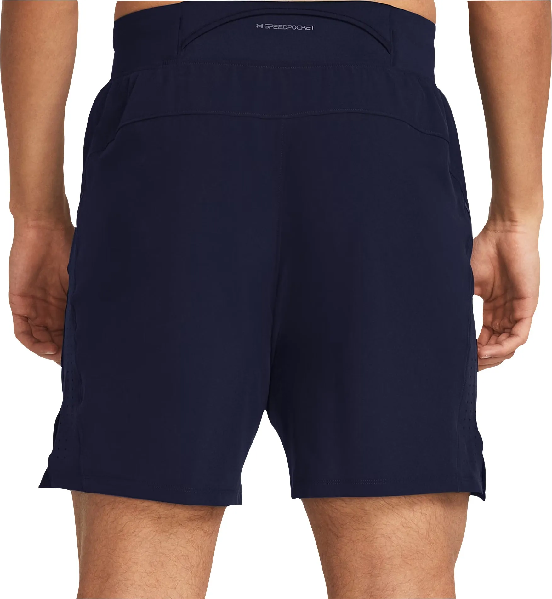 Under Armour Launch Elite 7 Inch Mens Running Shorts - Blue