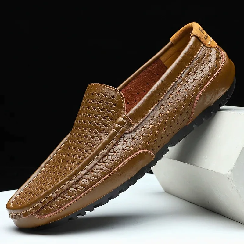 Veneto Leather Loafers