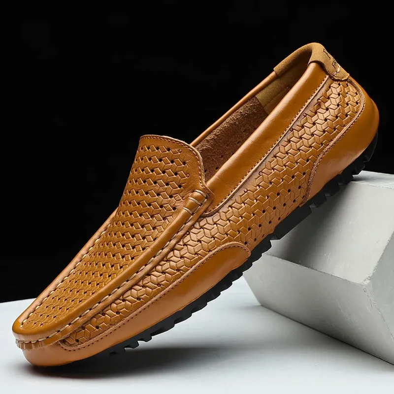 Veneto Leather Loafers
